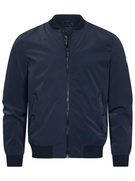 Foto van product INDICODE JEANS Tussenjas ' Ignam ' donkerblauw / wit