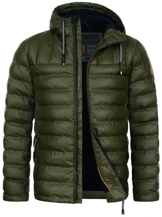 Foto van product INDICODE JEANS Tussenjas 'INAmiso' donkergroen