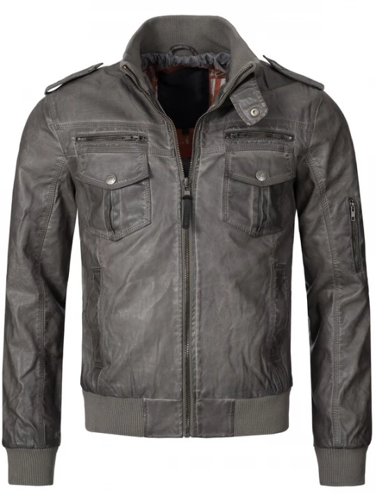 Foto van product INDICODE JEANS Tussenjas 'Inco' rookgrijs
