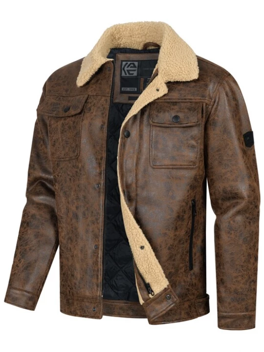 Foto van product INDICODE JEANS Tussenjas 'INVados' bruin