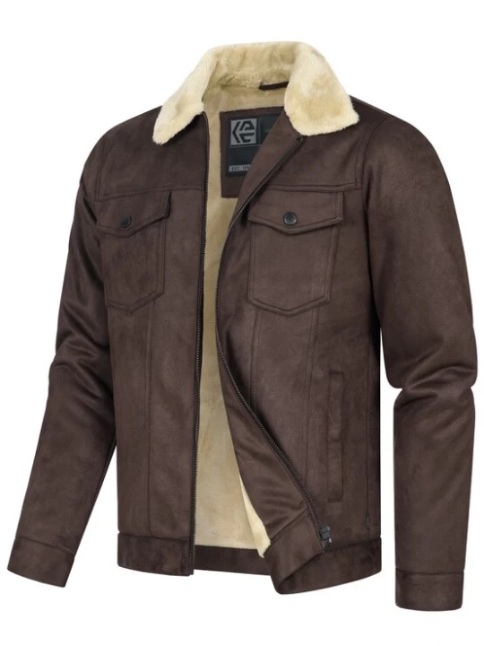 Foto van product INDICODE JEANS Tussenjas 'INWoodleys' bruin
