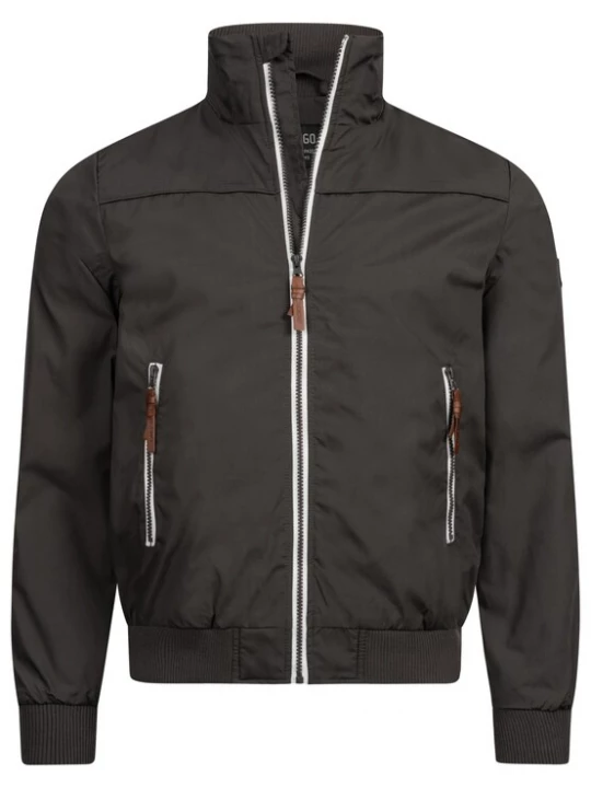 Foto van product INDICODE JEANS Tussenjas 'Ivano' antraciet / limoen