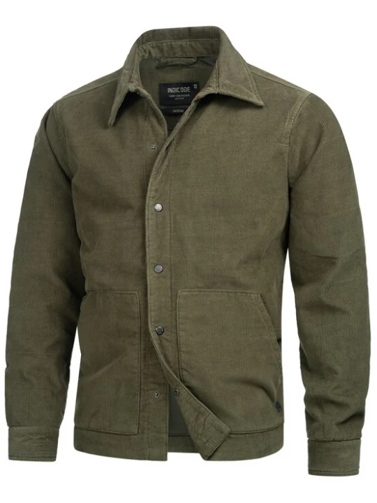 Foto van product INDICODE JEANS Tussenjas 'Korbits' groen