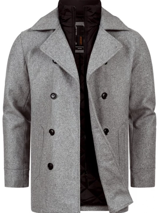 Foto van product INDICODE JEANS Tussenjas 'Lunil' lichtgrijs