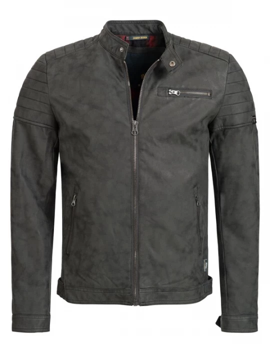 Foto van product INDICODE JEANS Tussenjas ' Manuel ' donkergrijs