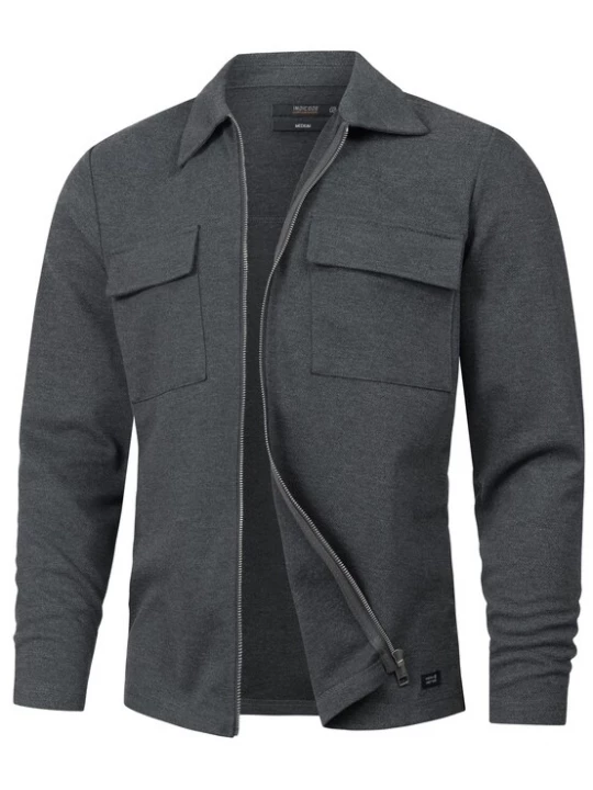 Foto van product INDICODE JEANS Tussenjas 'Nello' grijs
