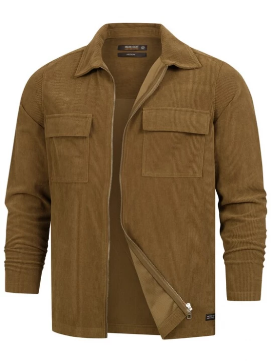 Foto van product INDICODE JEANS Tussenjas 'Nemoto' bruin