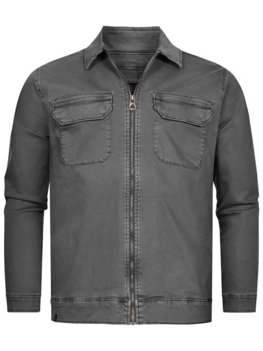 Foto van product INDICODE JEANS Tussenjas ' Russo ' grijs