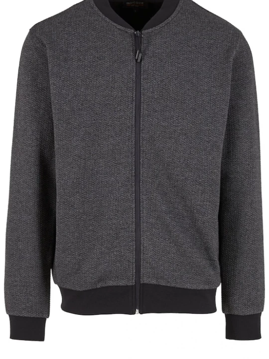 Foto van product INDICODE JEANS Tussenjas 'Stamos' donkergrijs