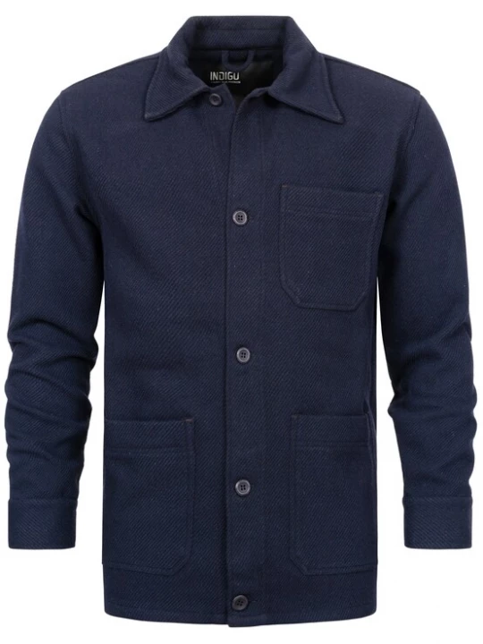 Foto van product INDICODE JEANS Tussenjas 'Thanasis' navy