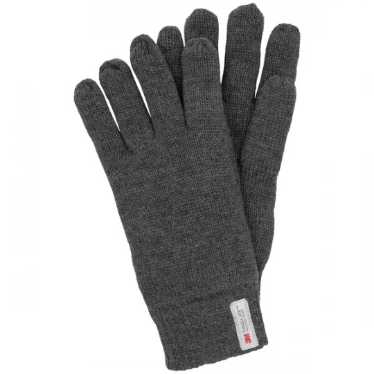 Foto van product INDICODE JEANS Vingerhandschoenen 'Jason' donkergrijs