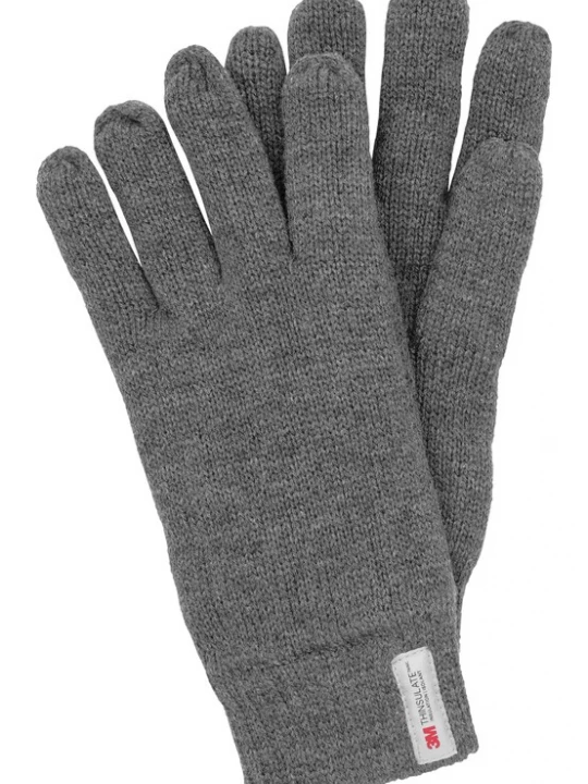Foto van product INDICODE JEANS Vingerhandschoenen 'Jason' donkergrijs