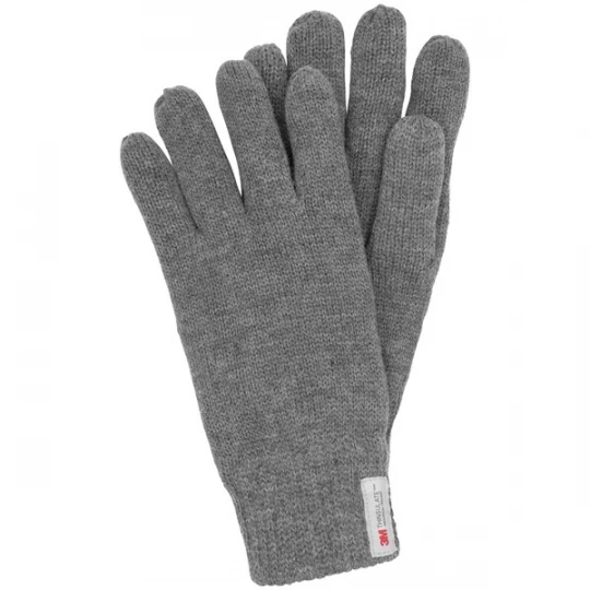 Foto van product INDICODE JEANS Vingerhandschoenen 'Jason' grijs gemêleerd