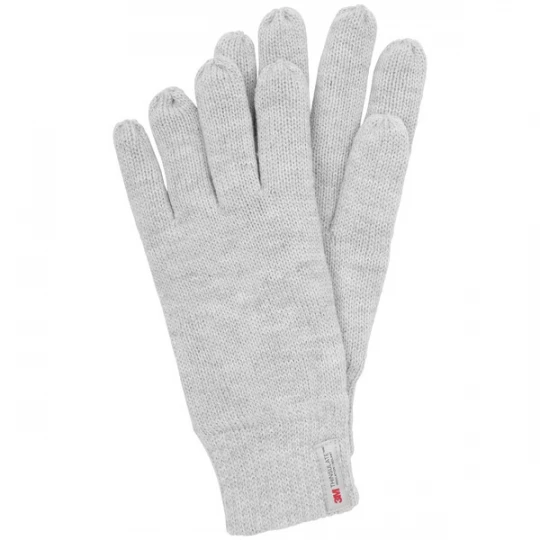 Foto van product INDICODE JEANS Vingerhandschoenen 'Jason' lichtgrijs