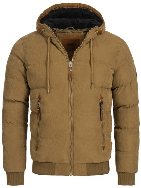 Foto van product INDICODE JEANS Winterjas 'Adeline' bruin
