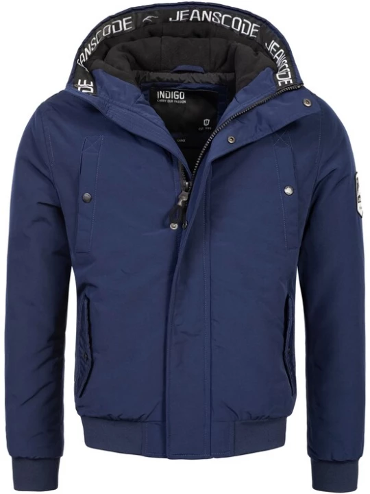 Foto van product INDICODE JEANS Winterjas 'Albany' blauw