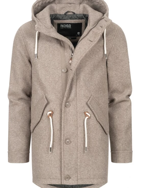 Foto van product INDICODE JEANS Winterjas ' Christof ' bruin