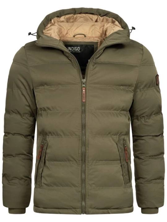 Foto van product INDICODE JEANS Winterjas donkergroen