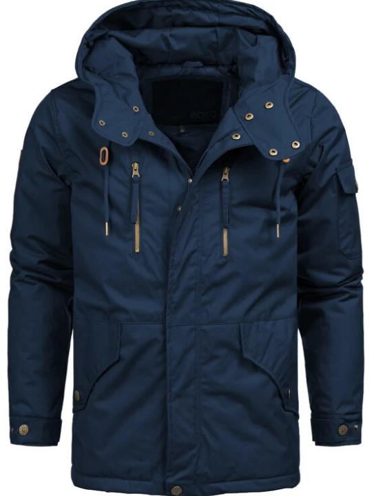 Foto van product INDICODE JEANS Winterjas 'Elmhurts' navy