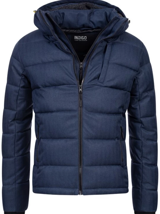 Foto van product INDICODE JEANS Winterjas ' Hebert ' navy