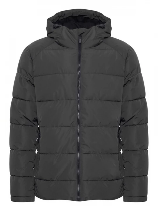 Foto van product INDICODE JEANS Winterjas ' Herschel ' donkergrijs