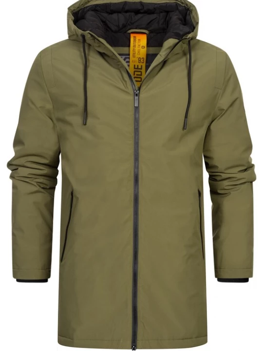 Foto van product INDICODE JEANS Winterjas 'INEmilio' olijfgroen