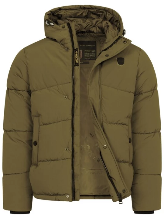 Foto van product INDICODE JEANS Winterjas 'INLaurits' olijfgroen