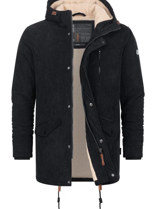 Foto van product INDICODE JEANS Winterjas 'INLedley' zwart