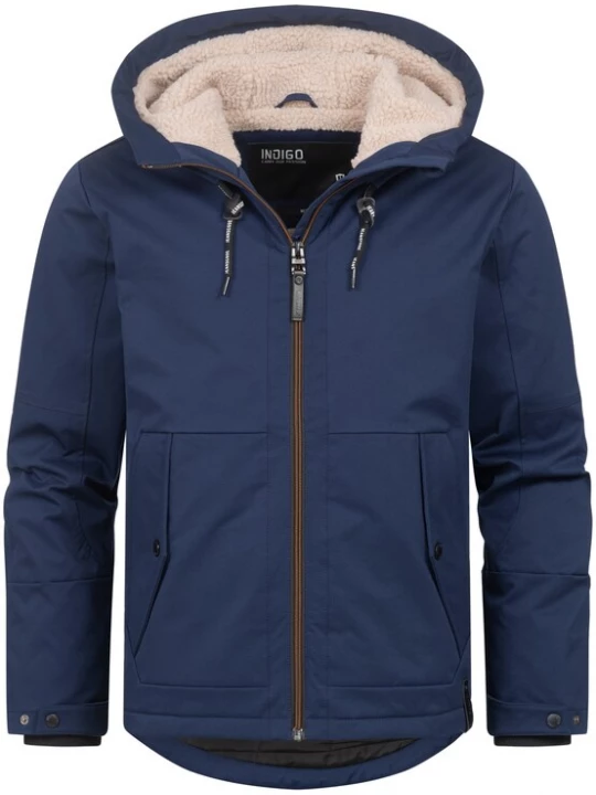 Foto van product INDICODE JEANS Winterjas ' Kylian ' navy
