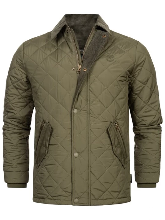 Foto van product INDICODE JEANS Winterjas ' ldos ' donkergroen