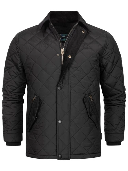 Foto van product INDICODE JEANS Winterjas 'ldos' zwart