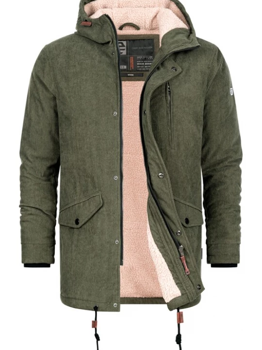 Foto van product INDICODE JEANS Winterjas lichtbruin