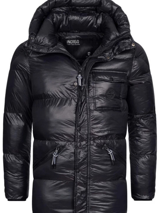 Foto van product INDICODE JEANS Winterjas 'Local' zwart