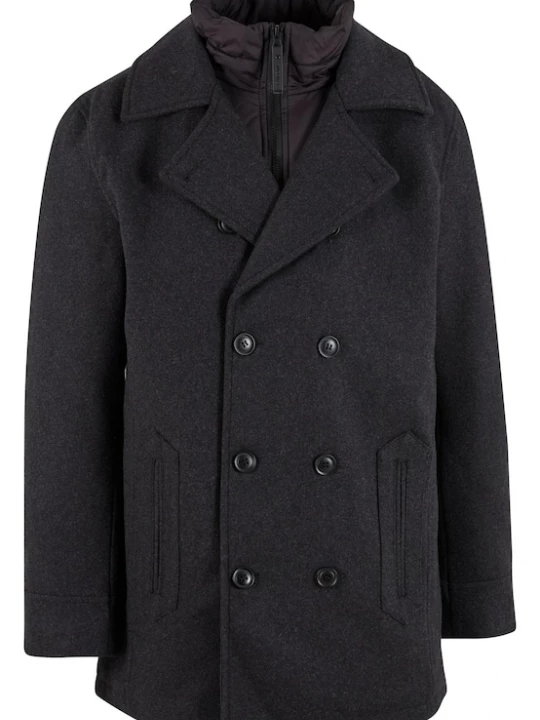 Foto van product INDICODE JEANS Winterjas 'Lunillo' donkergrijs