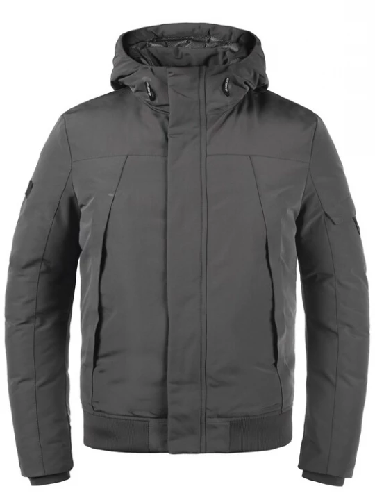 Foto van product INDICODE JEANS Winterjas 'Madot' donkergrijs