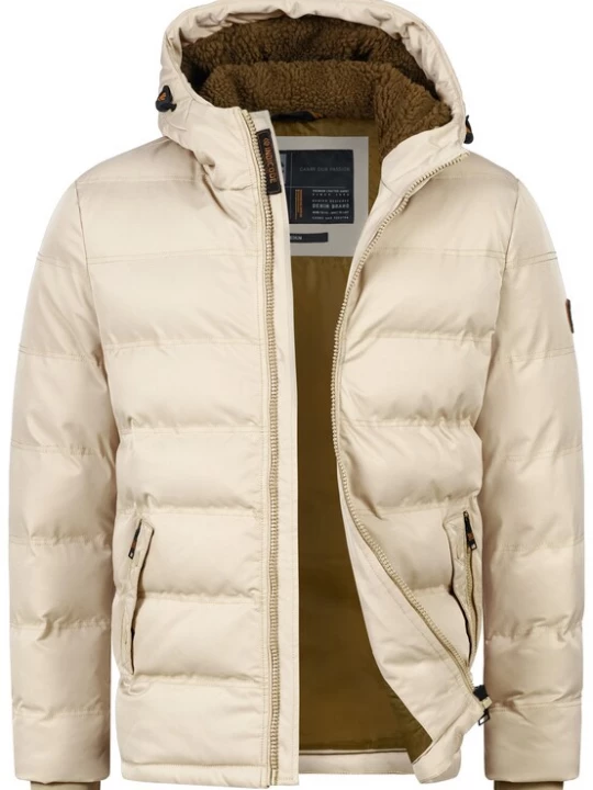 Foto van product INDICODE JEANS Winterjas ' Nemos ' beige