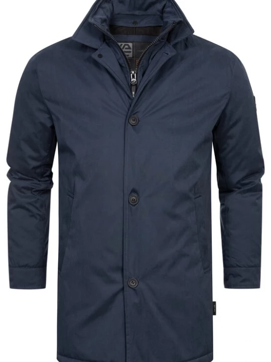 Foto van product INDICODE JEANS Winterjas ' Oklaho ' navy