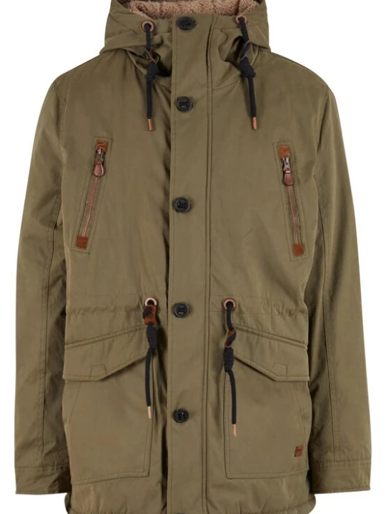 Foto van product INDICODE JEANS Winterjas olijfgroen