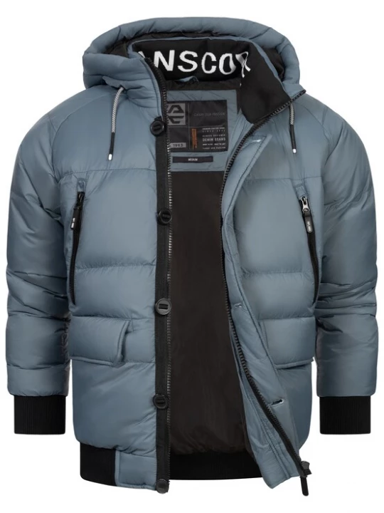 Foto van product INDICODE JEANS Winterjas 'Paulix' blauw