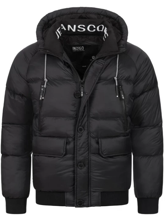 Foto van product INDICODE JEANS Winterjas 'Paulix' zwart