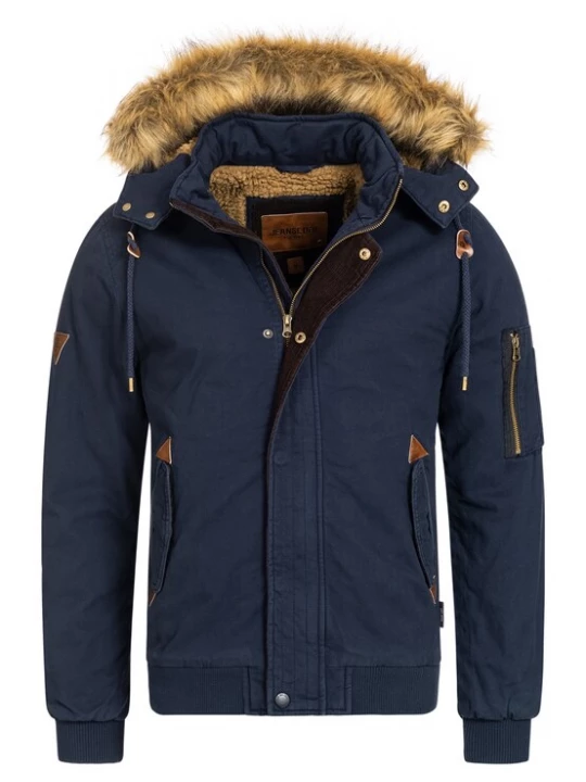 Foto van product INDICODE JEANS Winterjas 'Pennington' navy
