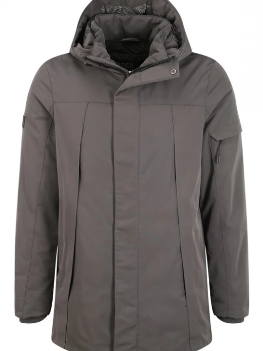 Foto van product INDICODE JEANS Winterjas 'Rader' grafiet