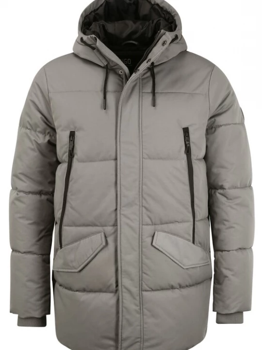 Foto van product INDICODE JEANS Winterparka 'Cavert' grijs