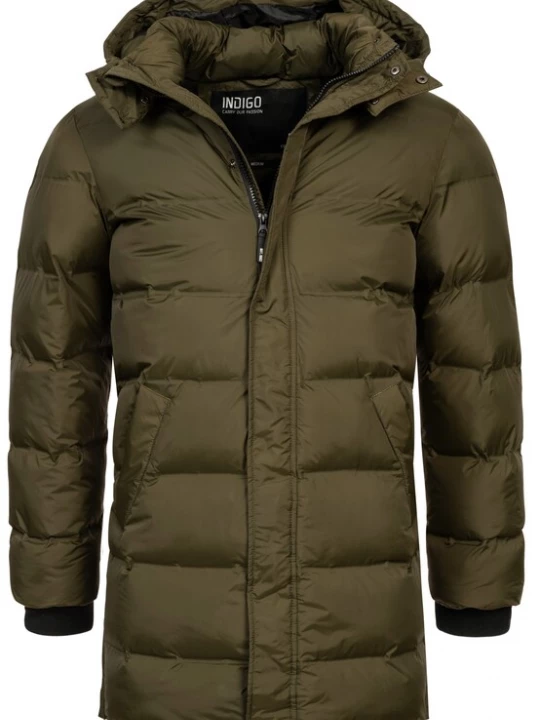 Foto van product INDICODE JEANS Winterparka kaki