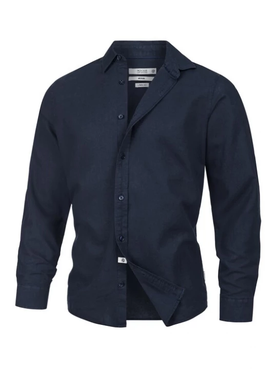 Foto van product INDICODE JEANS Zakelijk overhemd 'Ceppo' blauw