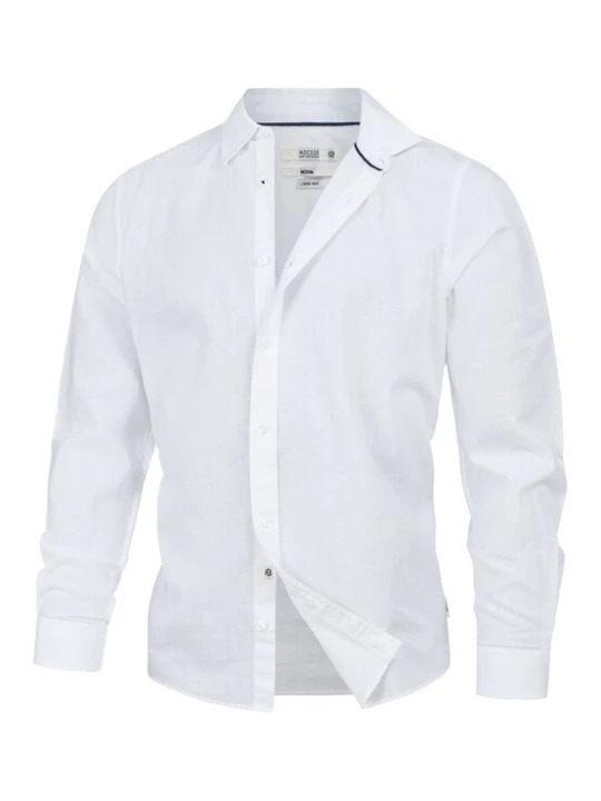 Foto van product INDICODE JEANS Zakelijk overhemd 'Ceppo' wit