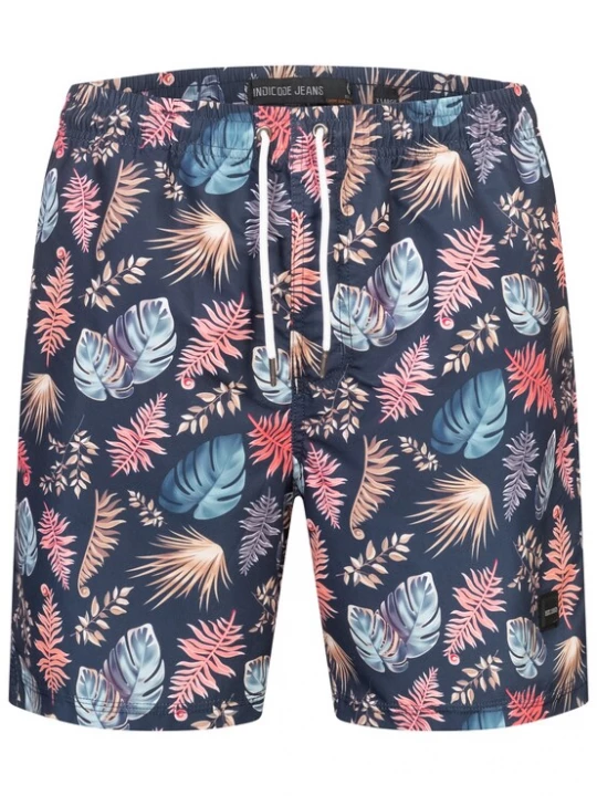 Foto van product INDICODE JEANS Zwemshorts 'Antorgos' navy / aqua / sering / pink
