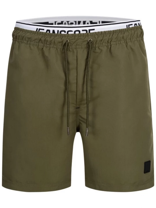 Foto van product INDICODE JEANS Zwemshorts 'Solomon' kaki