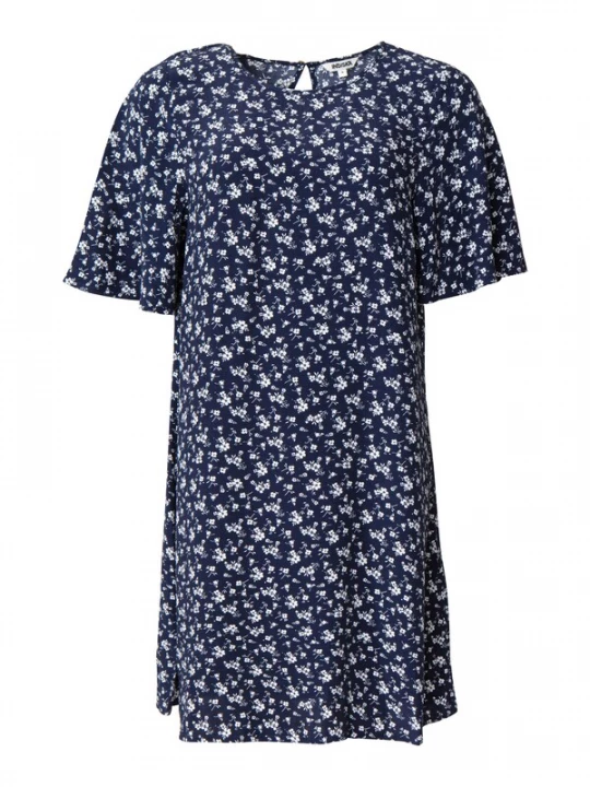 Foto van product Indiska Tuniek 'Samira' navy / wit