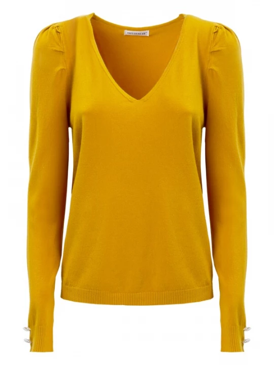 Foto van product Influencer Shirt geel